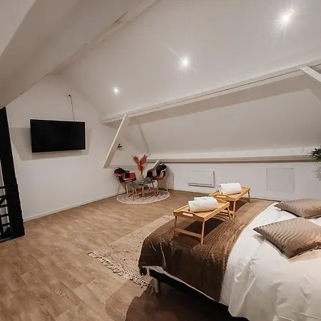 Ng Suitehome - Lille L Winoc Duplex - Balneo - Netflix - Wifi توركوان